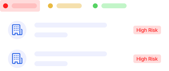 Leads with Risk Context